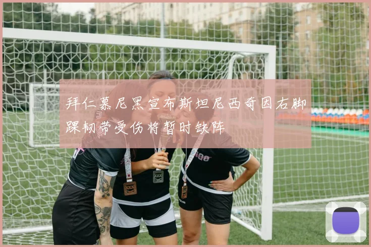 拜仁慕尼黑宣布斯坦尼西奇因右脚踝韧带受伤将暂时缺阵